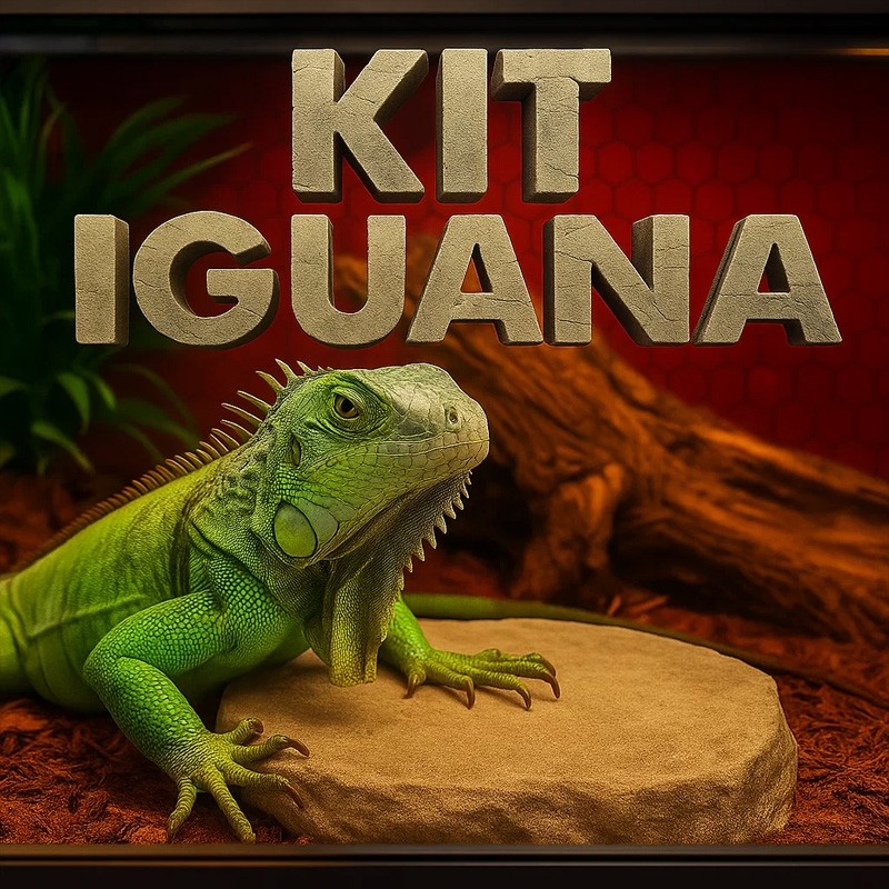 Lâmpada para Terrário de Iguana
