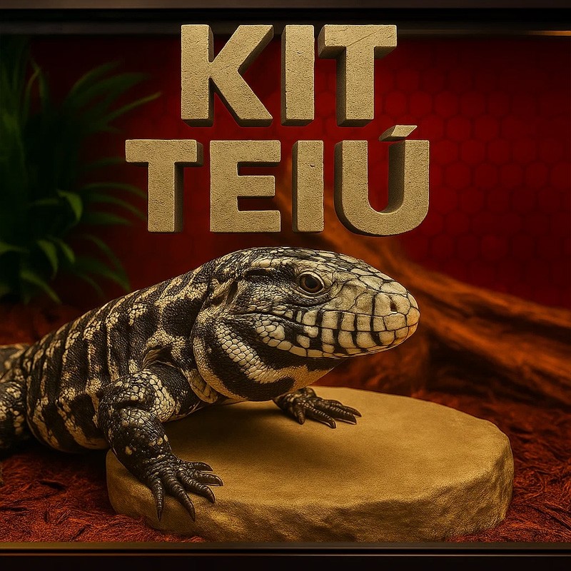 Lâmpada para Lagarto Teiú