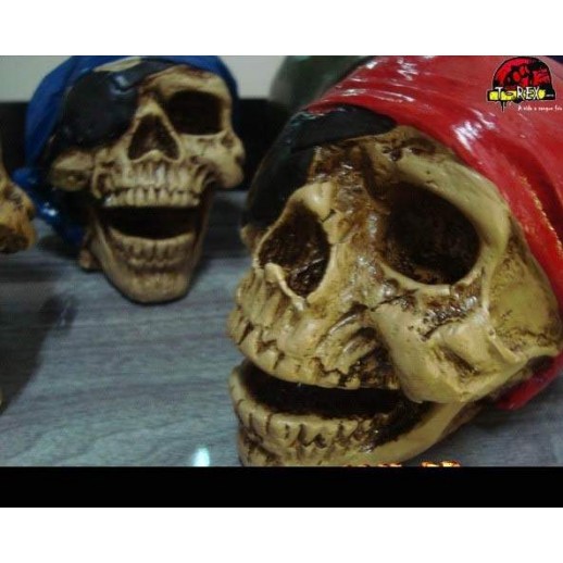 Crânio Caveira Pirata