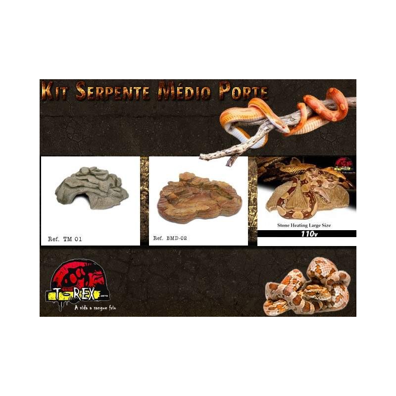 Kit Serpentes M | Répteis | Terrário | Exoterra