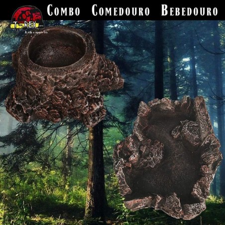 comedouro e bebedouro repteis