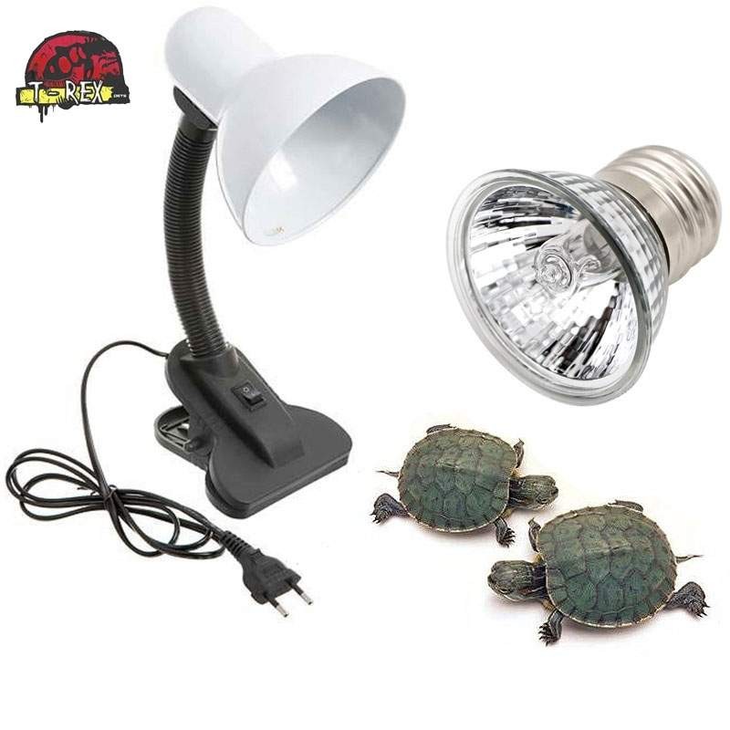 Luminária para répteis