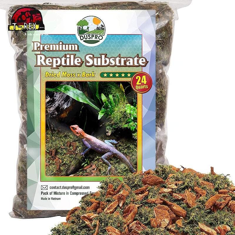 Substrato para Répteis - Musgo Seco e Reptibark